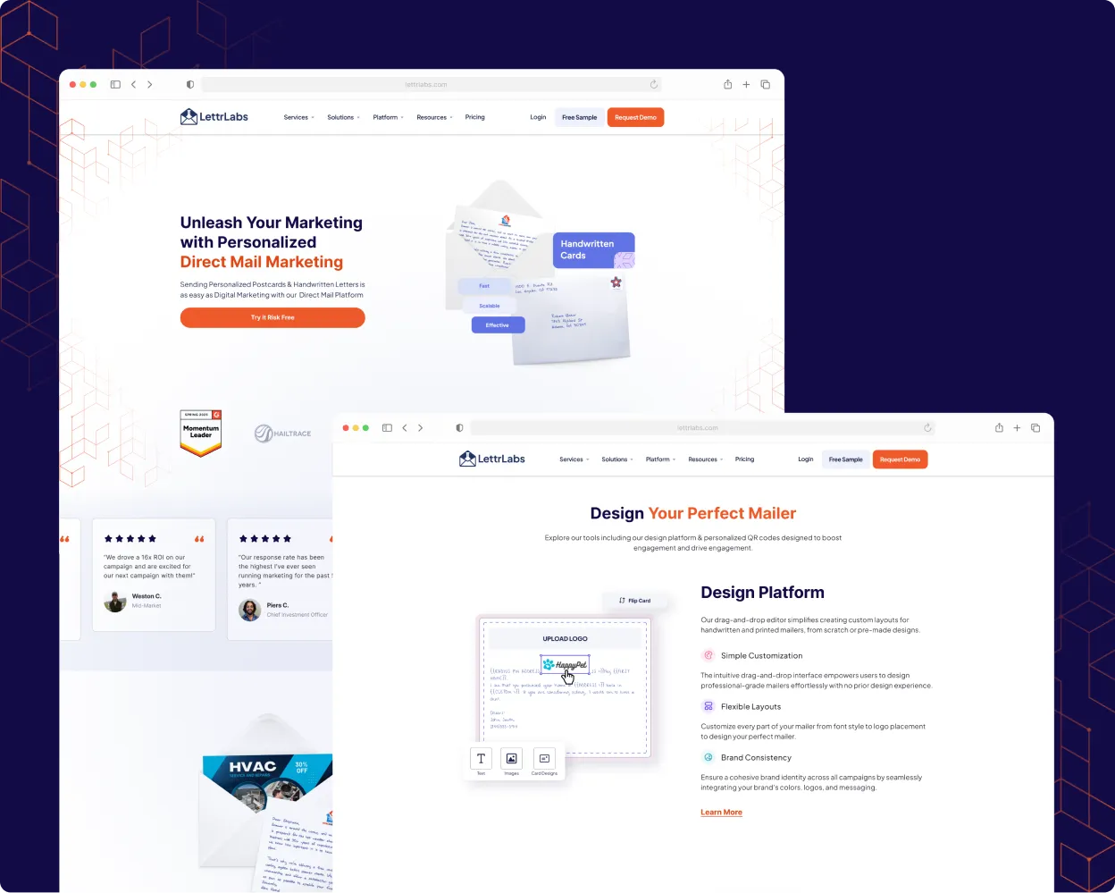 LettrLabs website